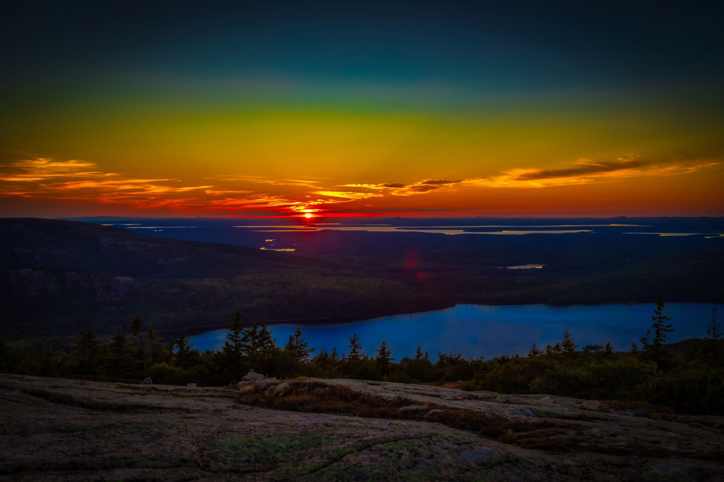 “Landskein” is a Gaelic (Scottish) word meaning, the weaving and braiding of horizon lines often seen most clearly on hazy days. Acadia National Park, Maine. “Landskein” is a Gaelic (Scottish) word meaning, the weaving and braiding of horizon lines often seen most clearly on hazy days. Acadia National Park, Maine.