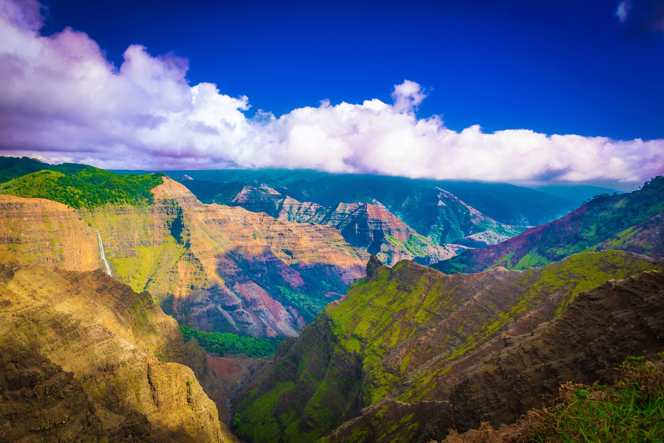 Waimea Canyon, Hawaii. Waimea Canyon, Hawaii.