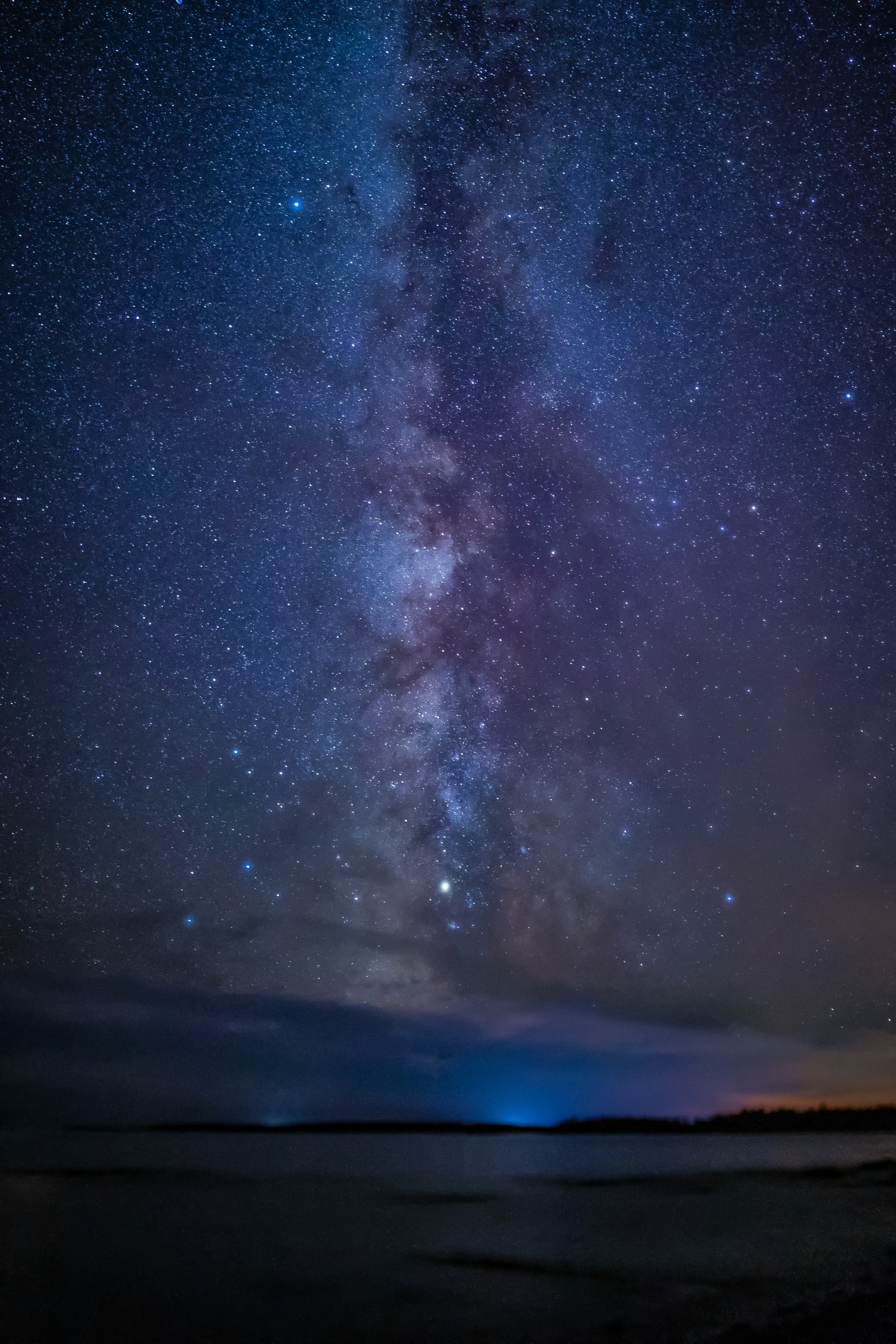 Our own Milky Way always add breathtaking background to our landscape.Acadia National park. Our own Milky Way always add breathtaking background to our landscape.Acadia National park.
