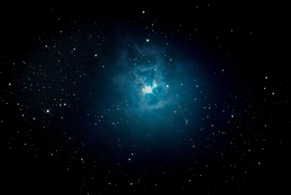 "Iris Nebula" is a bright reflection nebula in the constellation Cepheus.